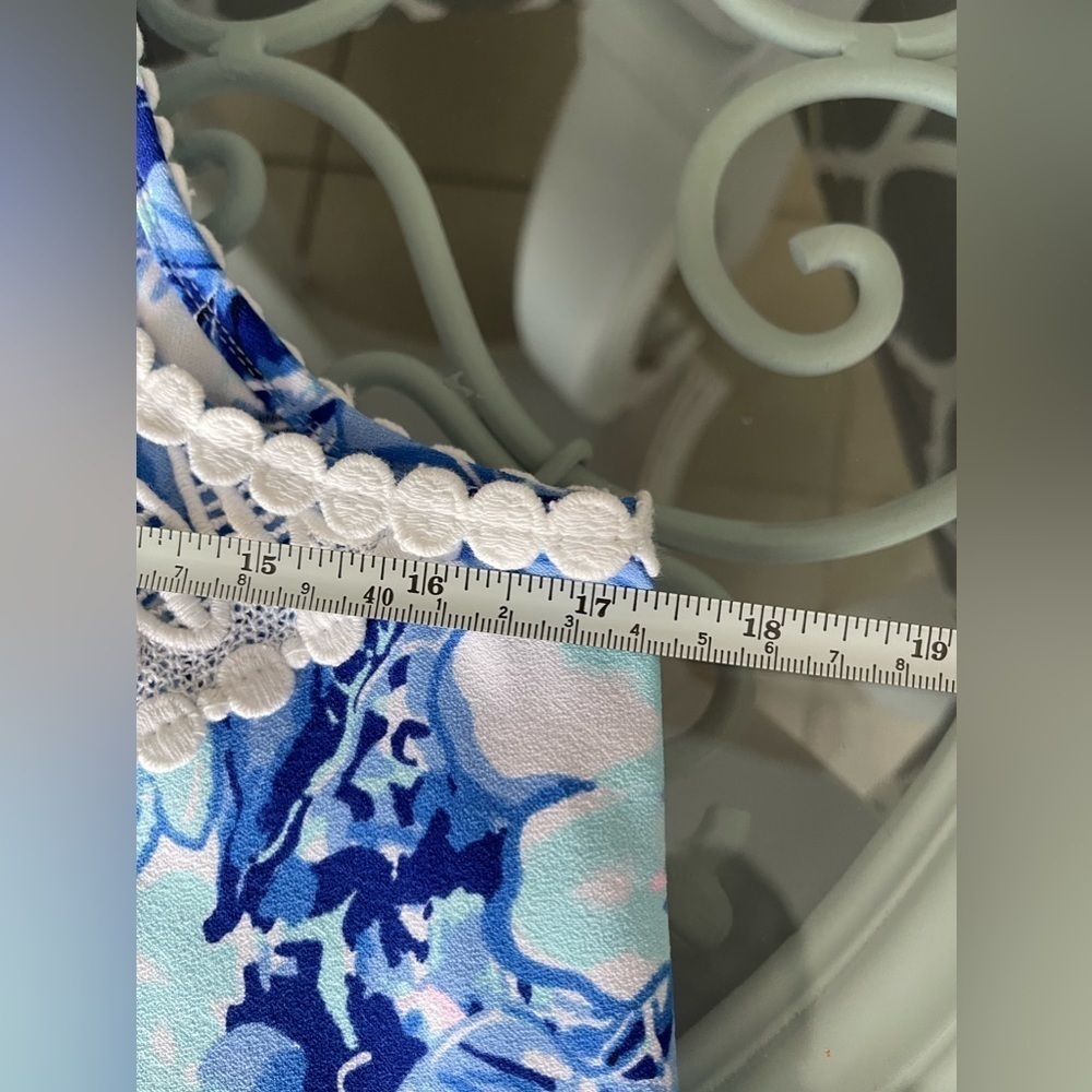 Lilly Pulitzer Pearl Soft Soft Shift Coastal Blue Catch N Keep dress - Picture 11 of 11